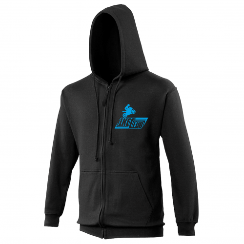 1KCC Club Zip-Up Hoodie – Personalised with Front & Back Logos