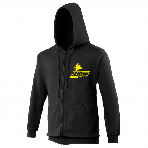 1KCC Club Zip-Up Hoodie – Personalised with Front & Back Logos