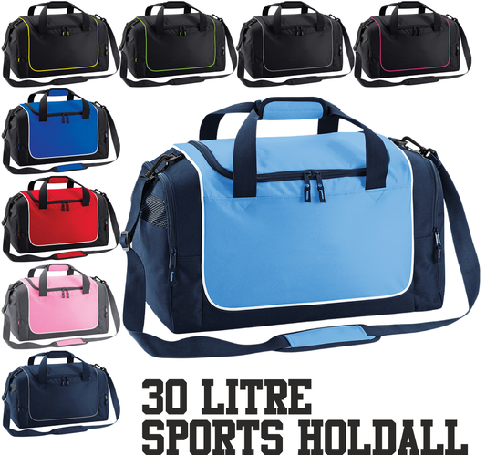 Versatile Sports & Dance Bag – 30L Gym Holdall – Range of Colours – Compact & Locker Friendly