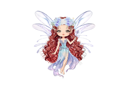 Personalised Fairy Backpack for Girls – Custom Name School, Holiday & Airport Travel Bag