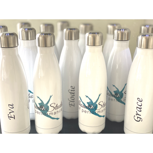 Silhouette Studios Personalised 500ml Insulated Water Bottle – Hot & Cold Chilli Style